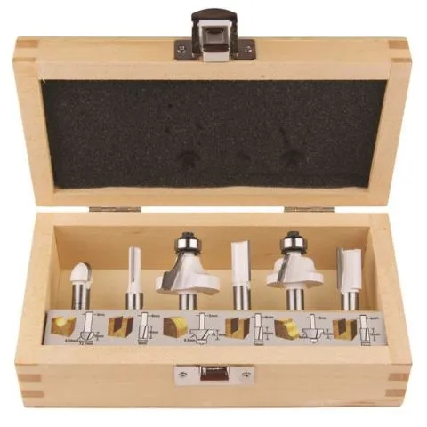 Premium D-53540 Makita Frässet 6 delar, 8 mm